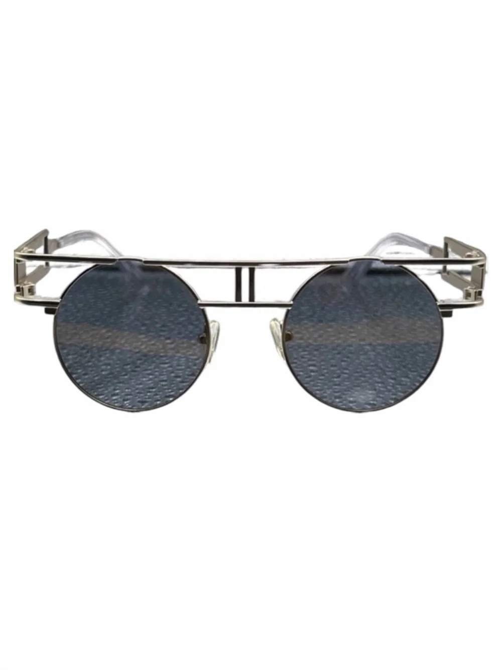 ‎ESQAPE Retro Silver Frame Sunglasses